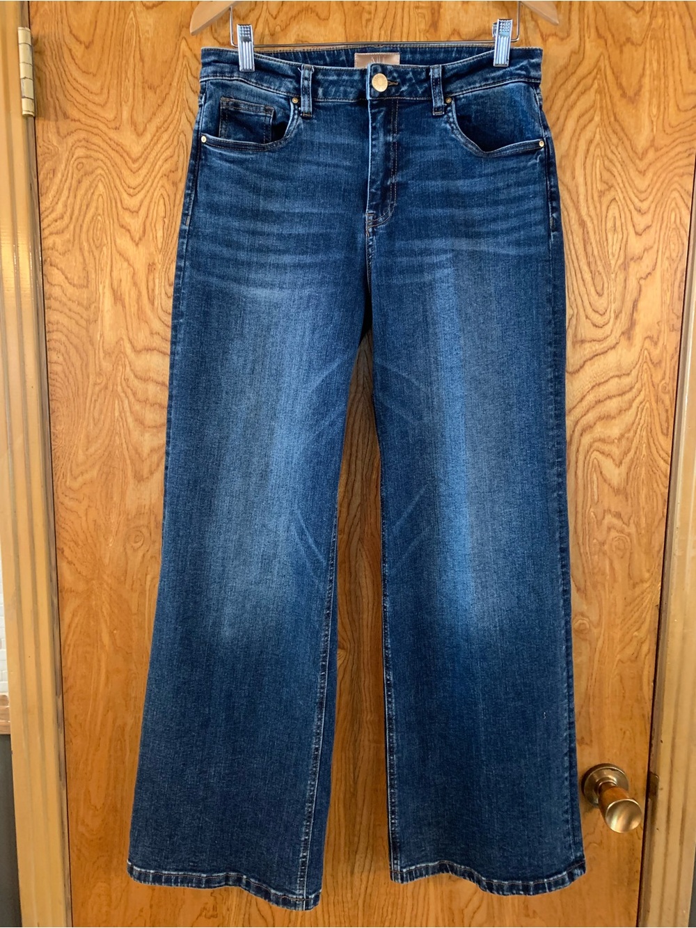 Kut from the Kloth Dark Blue Wide-Leg Jeans